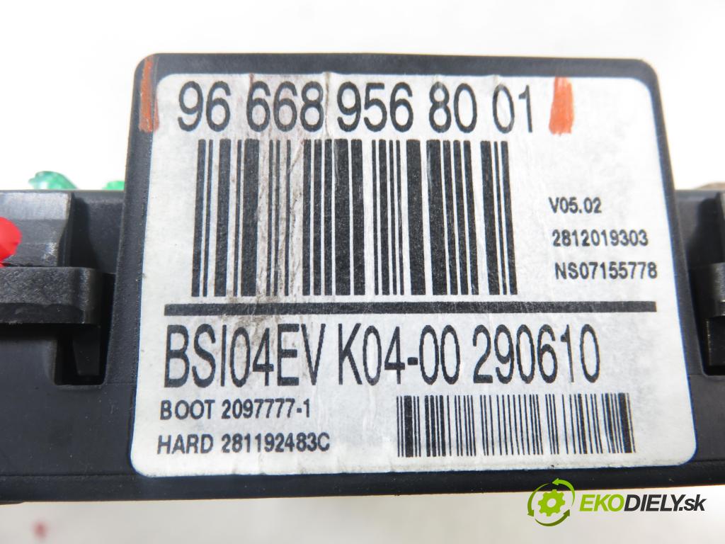 CITROEN C4 Picasso I (UD_) MINIVAN 2010 80,00 1.6 HDi 16V 109 - 9HZ 1560,00 MODUL BSI 966689568001