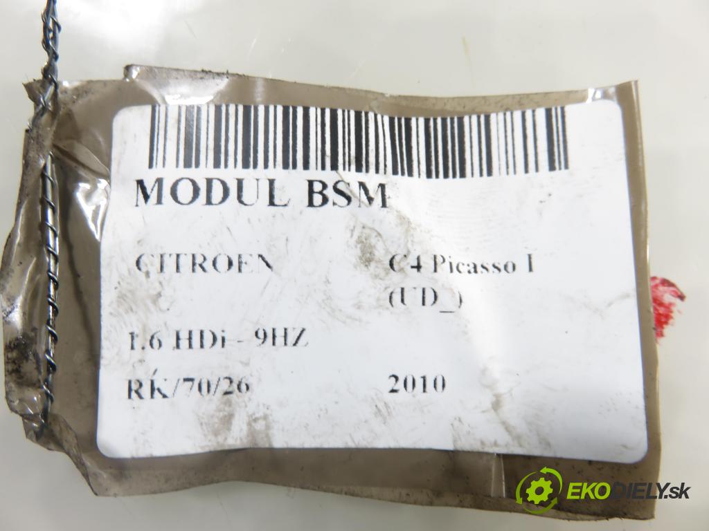 CITROEN C4 Picasso I (UD_) MINIVAN 2010 80,00 1.6 HDi 16V 109 - 9HZ 1560,00 MODUL BSM 9667044980