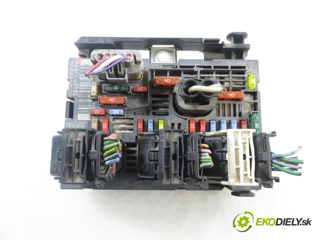 CITROEN C4 Picasso I (UD_) MINIVAN 2010 80,00 1.6 HDi 16V 109 - 9HZ 1560,00 MODUL BSM 9667044980