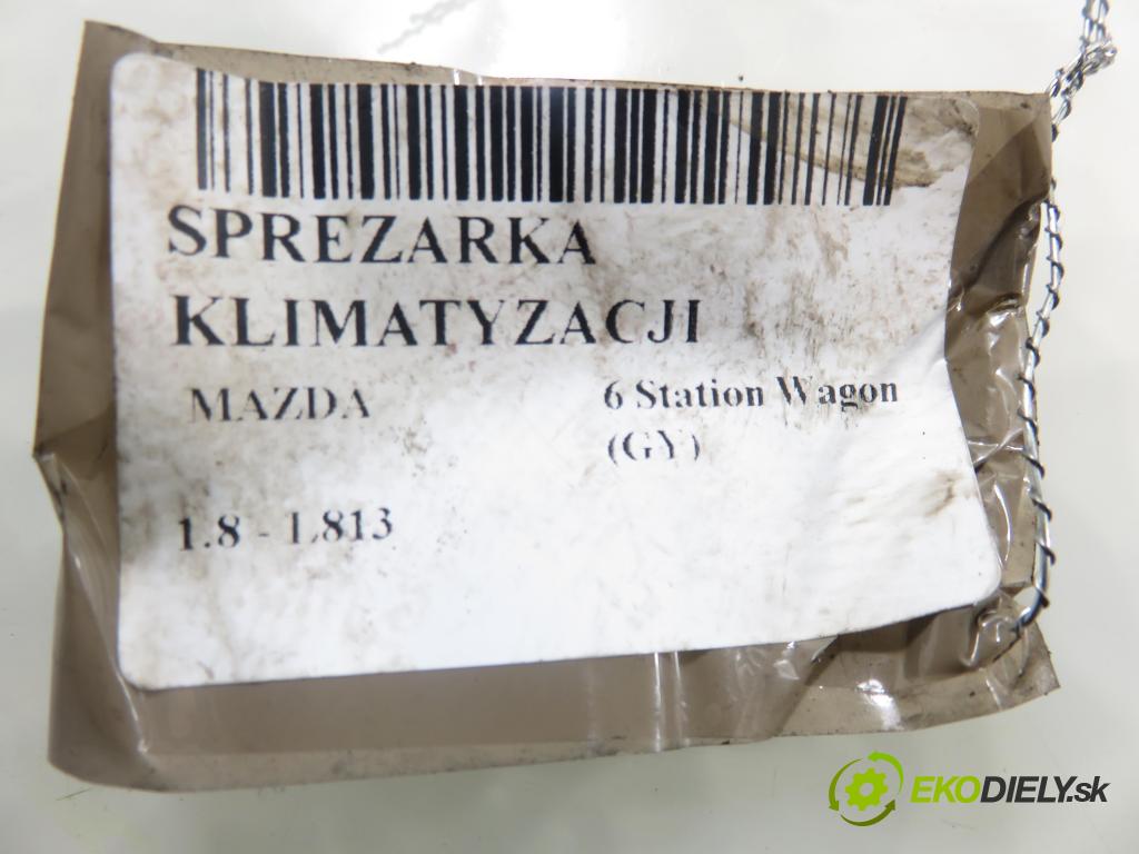 MAZDA 6 Station Wagon (GY) KOMBI 2005 88,00 1.8 - L813 1798,00 KOMPRESOR: klimatizace H12A1AF4DW (Kompresor klimatizace)