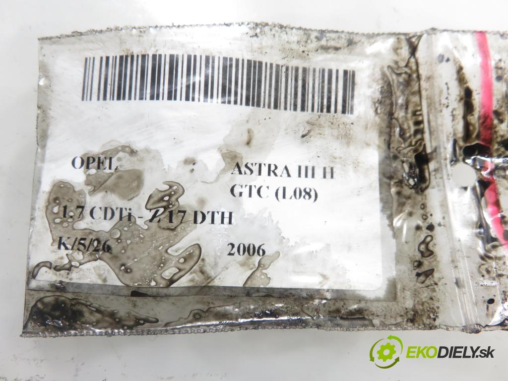 OPEL ASTRA H GTC (L08) HB 2006 74,00 1.7 CDTi - Z 17 DTH 1686,00 vstrekovač 0445110175 (Vstrekovač paliva)