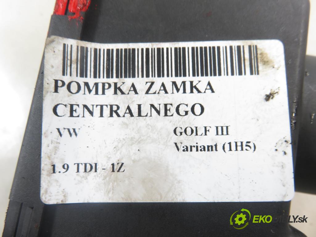 VW GOLF III Variant (1H5) KOMBI 1997 66,00 1.9 TDI - 1Z 1896,00 pumpa zámku centrálneho 1H0962257G