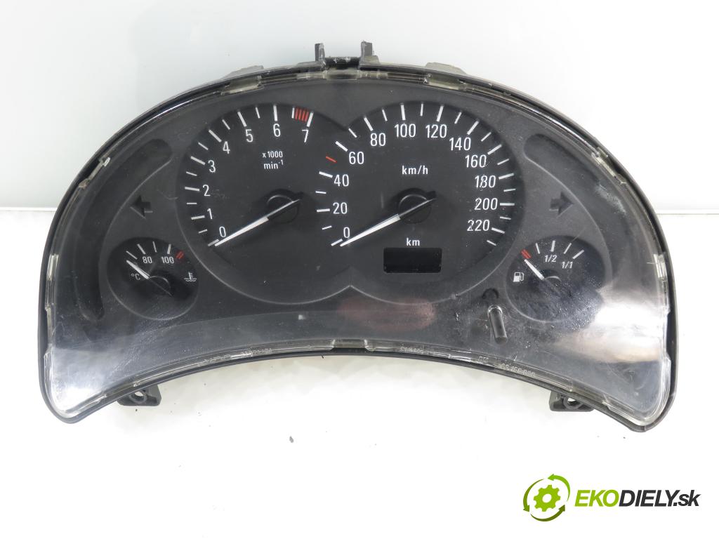 OPEL CORSA C (X01) HB 2002 43,00 1.0 12V 58 - Z 10 XE 973,00 Prístrojovka elektrický 09166813FK