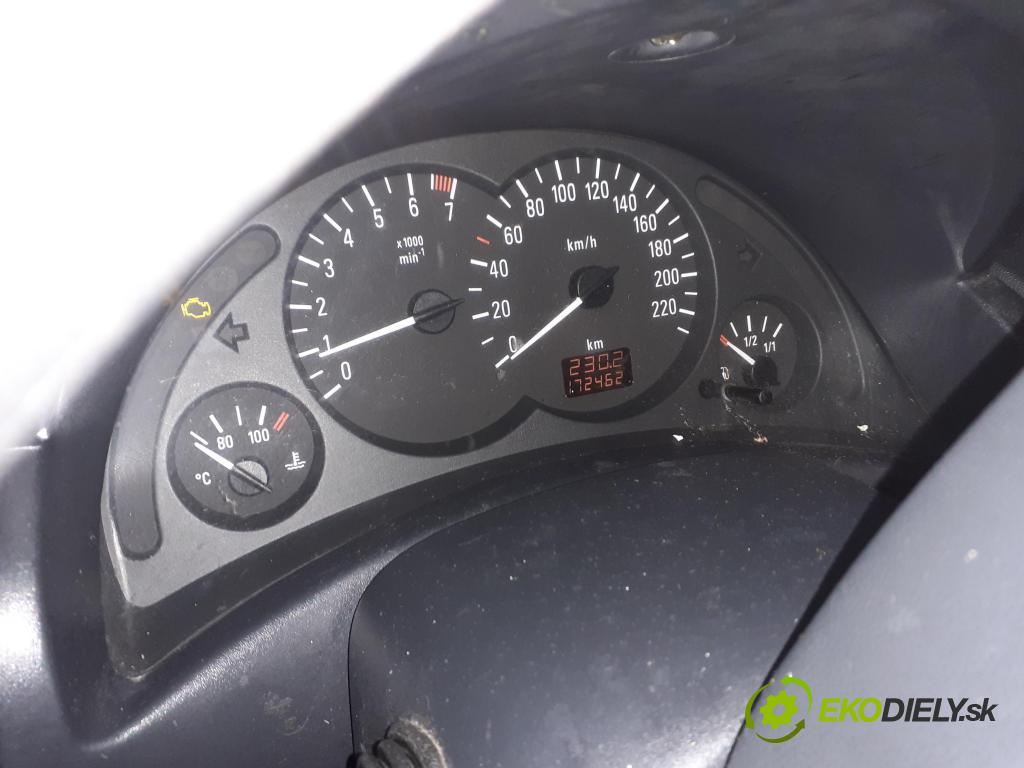 OPEL CORSA C (X01) HB 2002 43,00 1.0 12V 58 - Z 10 XE 973,00 Prístrojovka elektrický 09166813FK