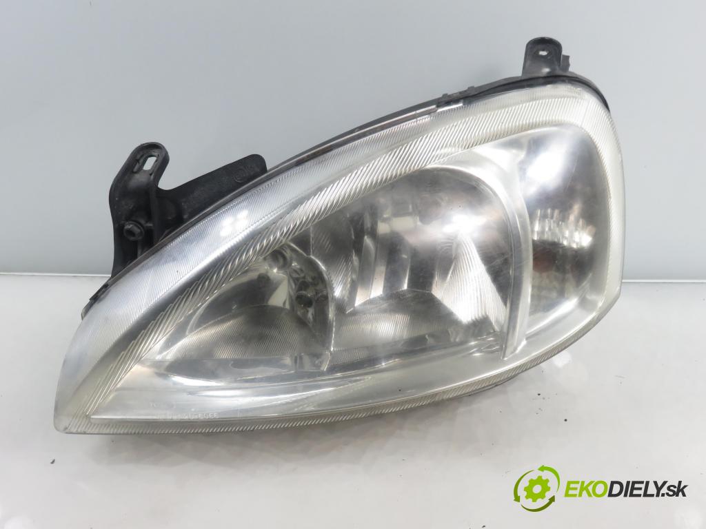 OPEL CORSA C (X01) HB 2002 43,00 1.0 12V 58 - Z 10 XE 973,00 Svetlo LP