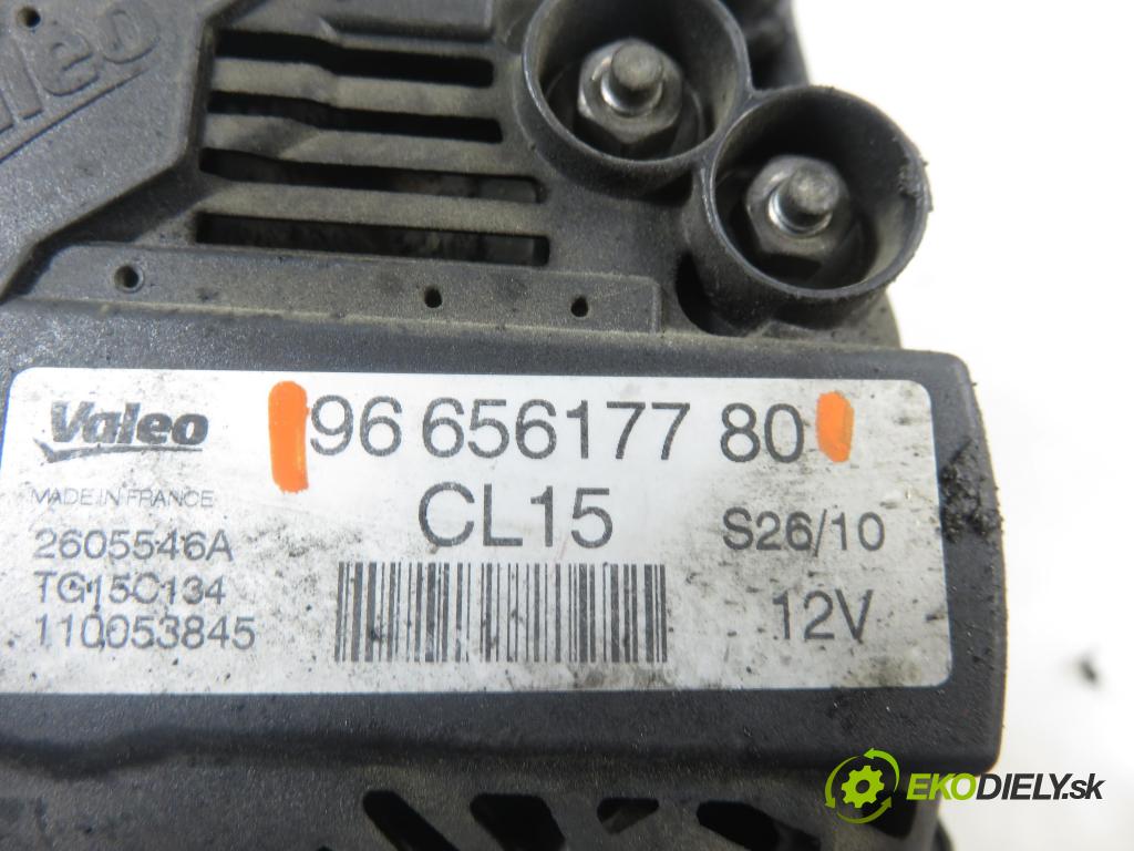 CITROEN C4 Picasso I (UD_) MINIVAN 2010 80,00 1.6 HDi 16V 109 - 9HZ 1560,00 Alternátor 9665617780 (Alternátor)