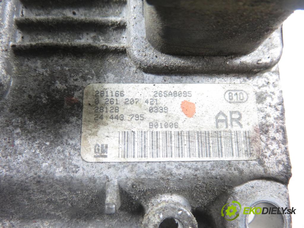 OPEL CORSA C (X01) HB 2002 43,00 1.0 12V 58 - Z 10 XE 973,00 Riadiaca jednotka Motor 0261207421