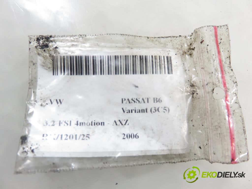 VW PASSAT B6 Variant (3C5) KOMBI 2006 184,00 3.2 FSI 4motion - AXZ 3168,00 Lišta vstrekovacia 03H906036A ; 03H133317B (Vstrekovacia lišta)