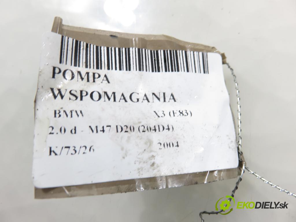 BMW X3 (E83) SUV 2004 110,00 2.0 d 150 - M47 D20 (204D4) 1995,00 Pumpa servočerpadlo 32417787106 (Servočerpadlo)