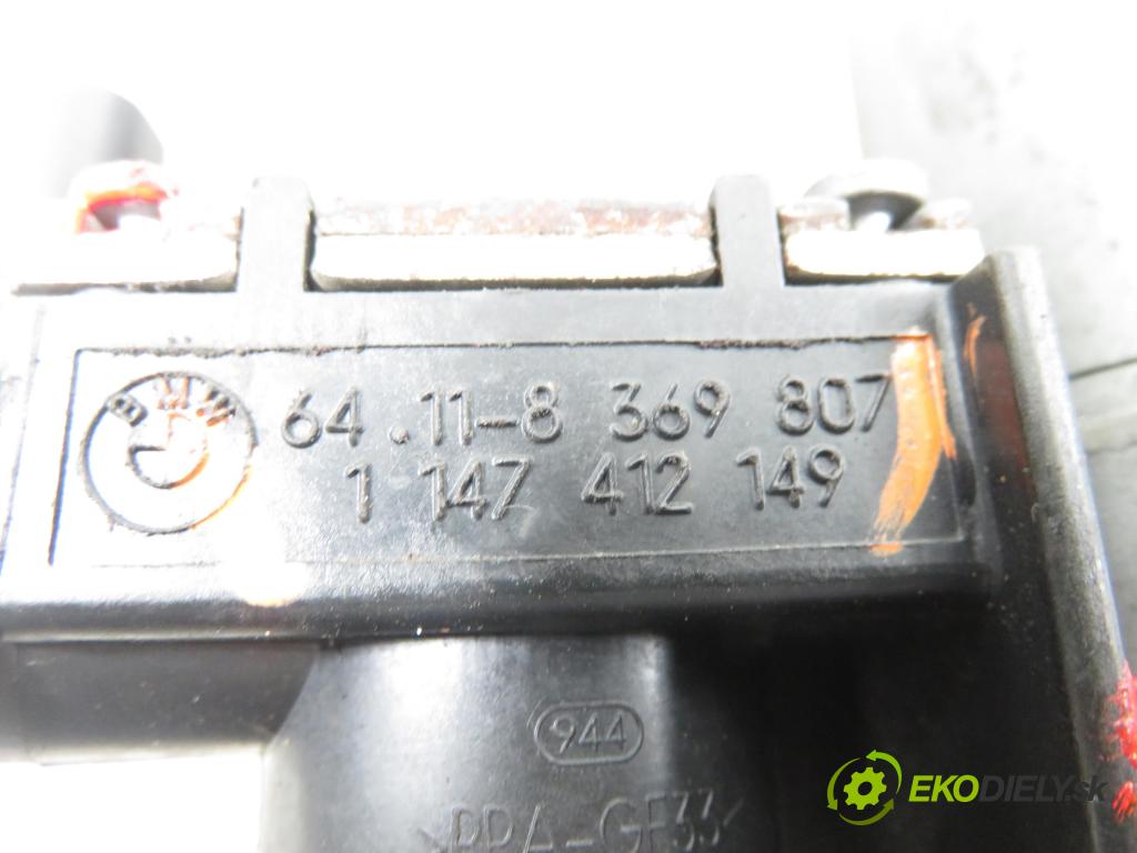 BMW X3 (E83) SUV 2004 110,00 2.0 d 150 - M47 D20 (204D4) 1995,00 ELEKTROVENTIL: vody 64118369807 ; 1147412149
