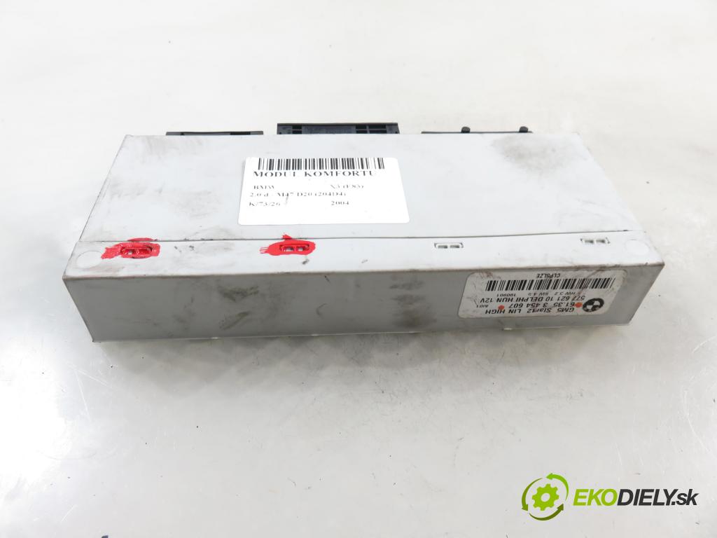 BMW X3 (E83) SUV 2004 110,00 2.0 d 150 - M47 D20 (204D4) 1995,00 MODUL komfortu 61353454607