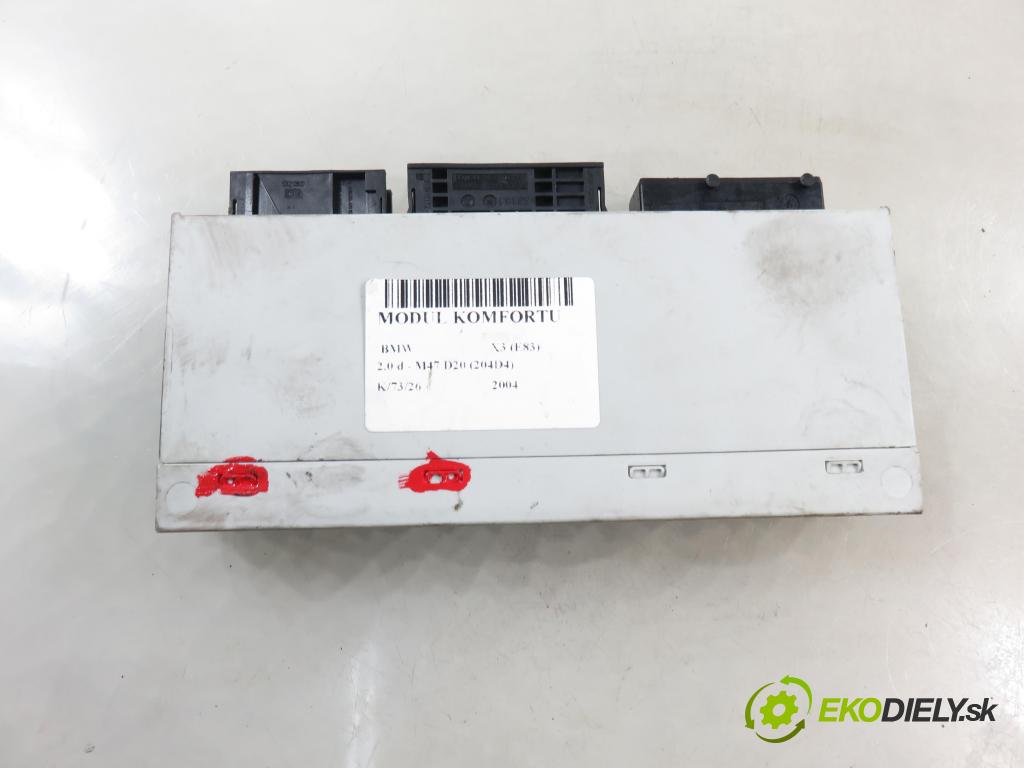 BMW X3 (E83) SUV 2004 110,00 2.0 d 150 - M47 D20 (204D4) 1995,00 MODUL komfortu 61353454607