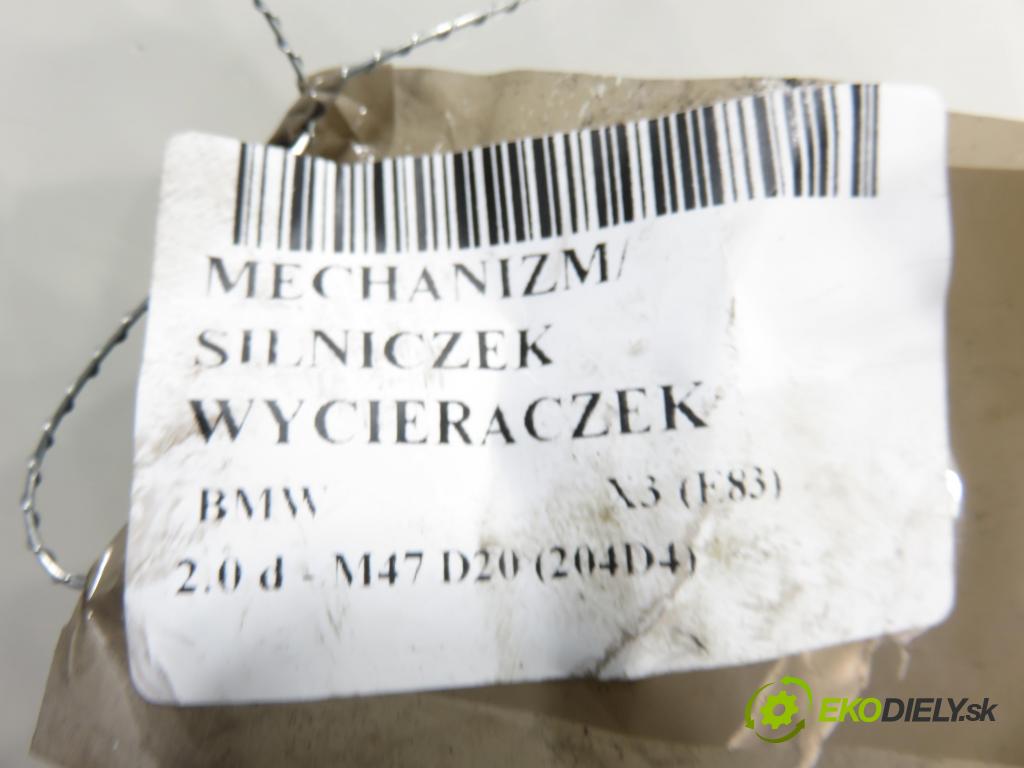BMW X3 (E83) SUV 2004 110,00 2.0 d 150 - M47 D20 (204D4) 1995,00 Motorček stieračov 3397020617 ; 61617051669