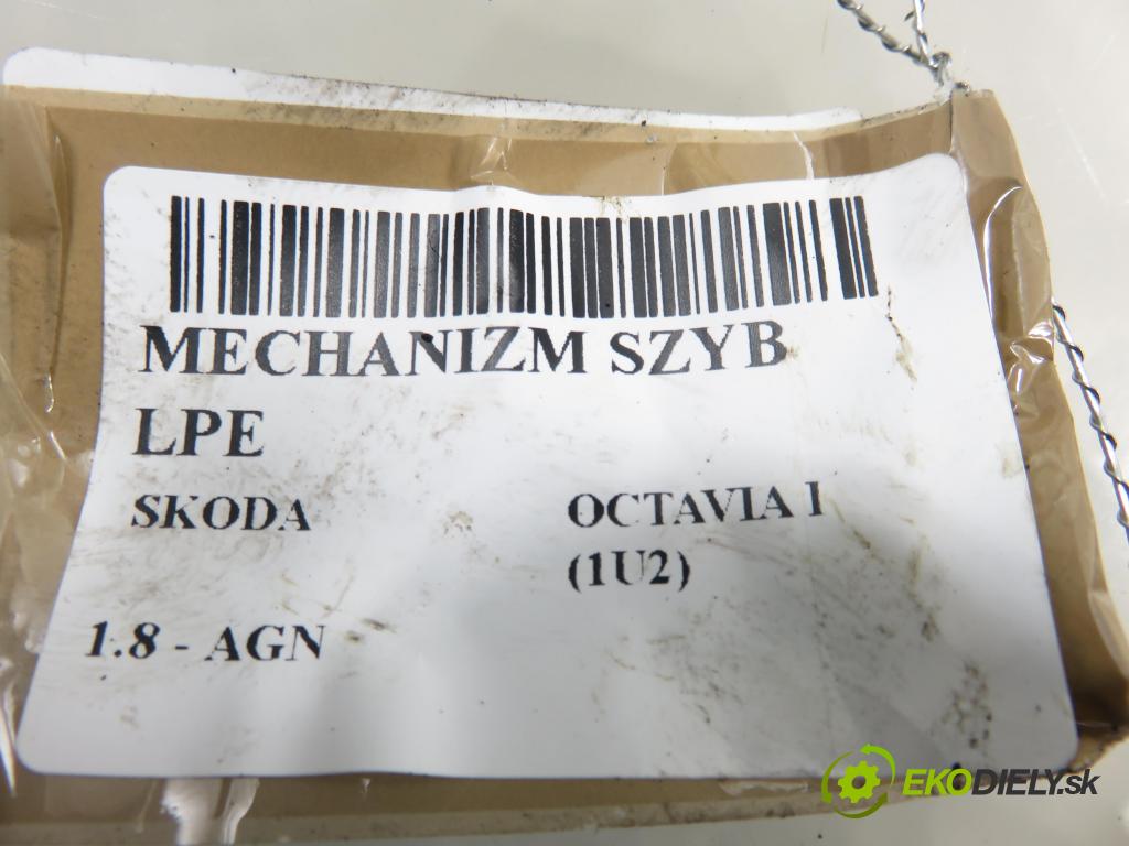 SKODA OCTAVIA I (1U2) LIFTBACK 1998 92,00 1.8 - AGN 1781,00 Mechanizmus okien 1U2837401A