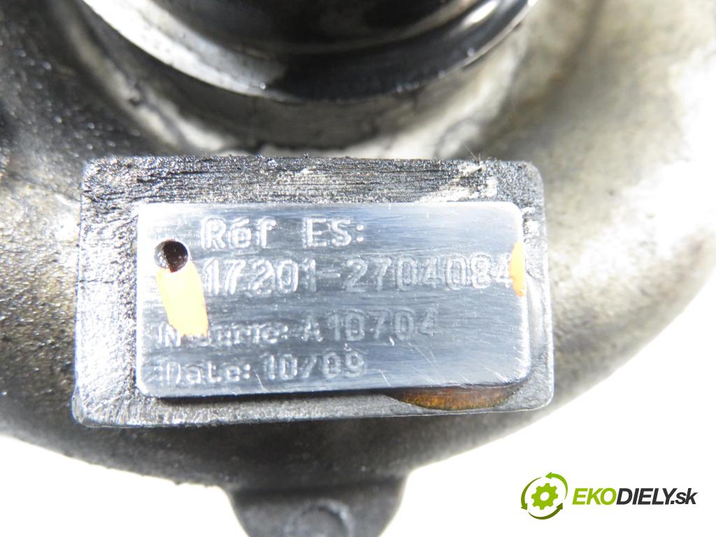 TOYOTA RAV 4 II (_A2_) SUV 2003 85,00 2.0 D-4D 4WD 116 - 1CD-FTV 1995,00 RYCHLONABÍJEČKA: 172012704084 (Kompletní turbodmychadlo)