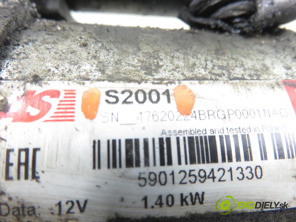 OPEL ASTRA H GTC (L08) HB 2006 74,00 1.7 CDTi - Z 17 DTH 1686,00 Štartér S2001 (Štartér)