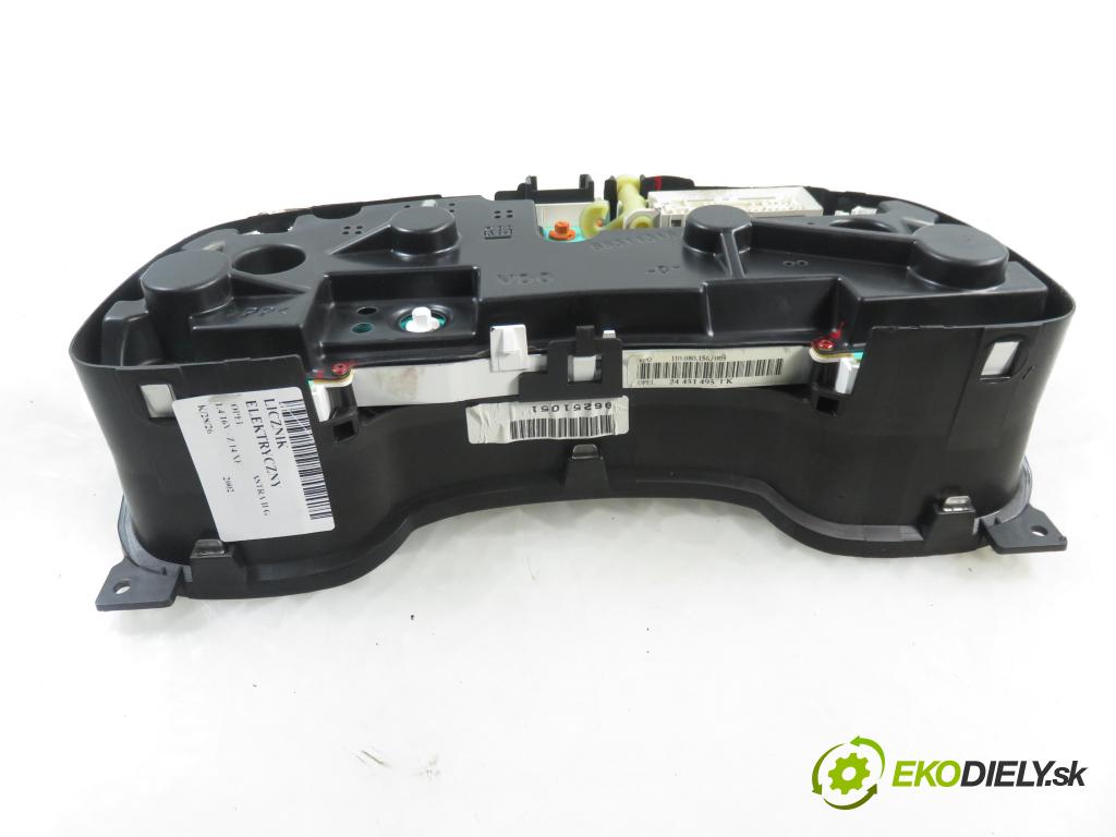OPEL ASTRA G liftback (T98) HB 2002 66,00 1.4 16V - Z 14 XE 1389,00 Prístrojovka elektrický 24451495TK
