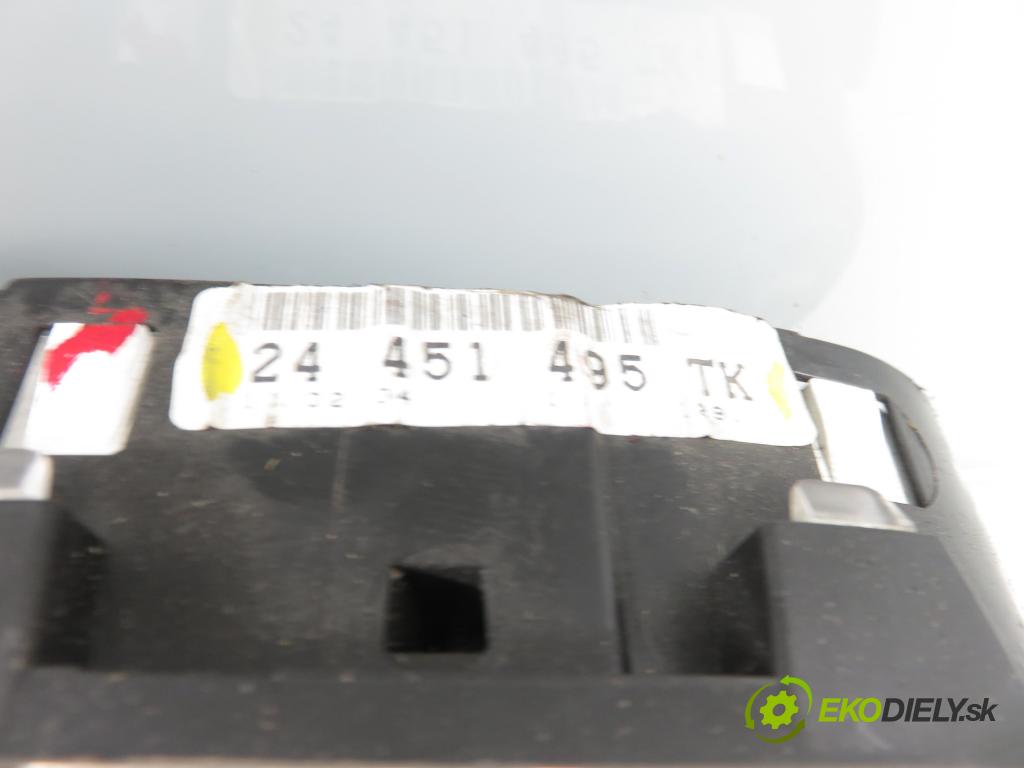 OPEL ASTRA G liftback (T98) HB 2002 66,00 1.4 16V - Z 14 XE 1389,00 Prístrojovka elektrický 24451495TK