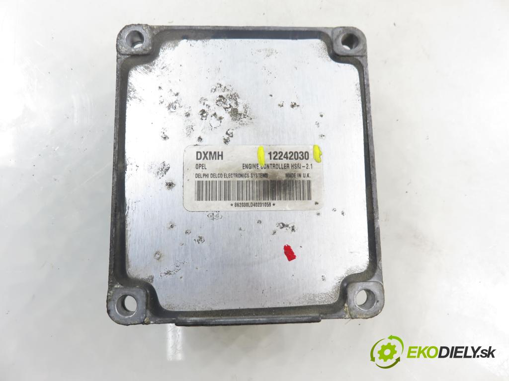 OPEL ASTRA G liftback (T98) HB 2002 66,00 1.4 16V - Z 14 XE 1389,00 Riadiaca jednotka Motor 12242030
