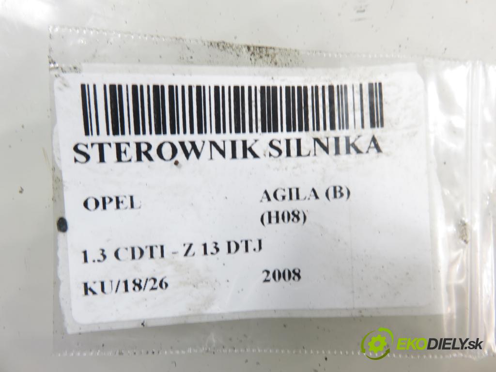 OPEL AGILA (B) (H08) HB 2008 55,00 1.3 CDTI - Z 13 DTJ 1248,00 Riadiaca jednotka Motor 55563976 ; 3392051KP0
