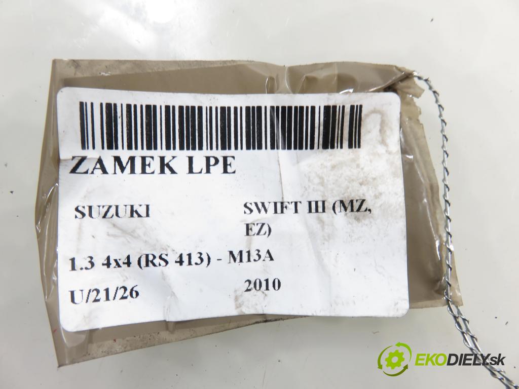 SUZUKI SWIFT III (MZ, EZ) HB 2010 68,00 1.3 4x4 (RS 413) - M13A 1328,00 zámok 