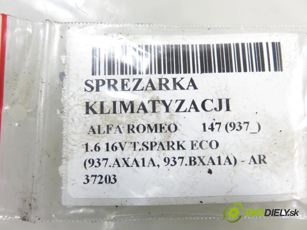 ALFA ROMEO 147 (937_) HB 2002 77,00 1.6 16V T.SPARK ECO 105 - AR 37203 1598,00 KOMPRESOR: klimatizace 60653652 (Kompresor klimatizace)