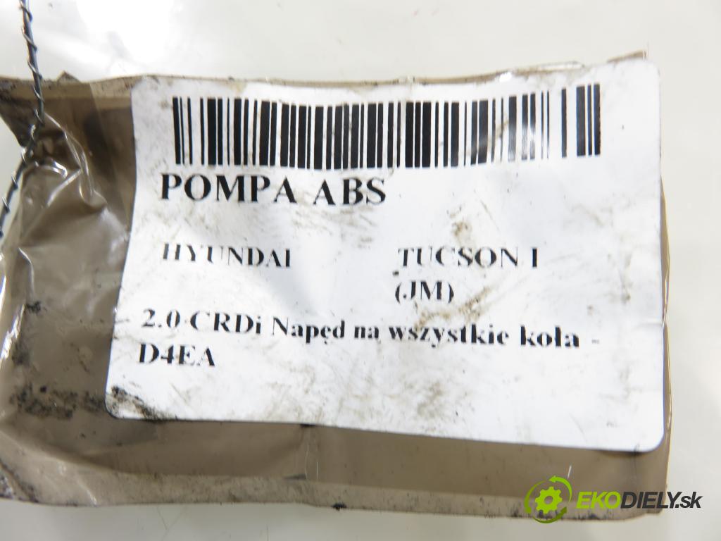 HYUNDAI TUCSON (JM) SUV 2006 83,00 2.0 CRDi 4WD 113 - D4EA 1991,00 pumpa ABS 589002E150 ; 5WY7407B (Pumpa ABS)
