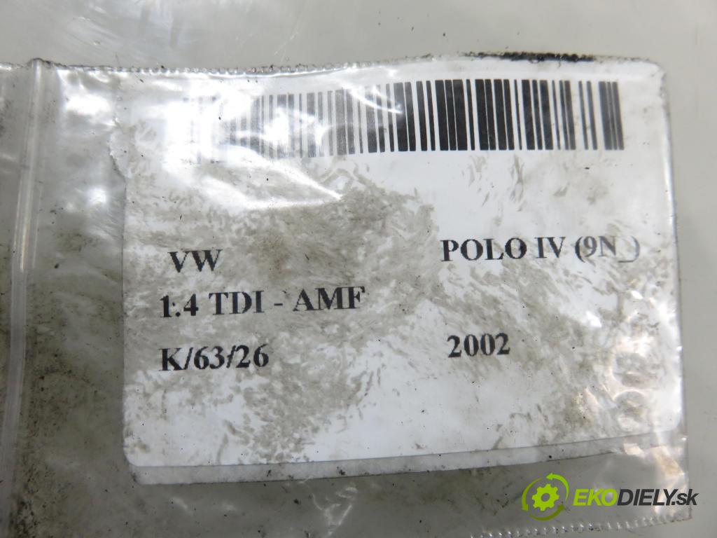 VW POLO (9N_) HB 2002 55,00 1.4 TDI PD 75 - AMF 1422,00 Vstrekovač 038130073AQ ; 0414720213 (Vstrekovač paliva)