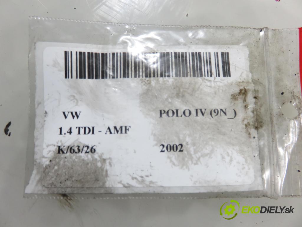 VW POLO (9N_) HB 2002 55,00 1.4 TDI PD 75 - AMF 1422,00 Vstrekovač 038130073AQ ; 0414720213 (Vstrekovač paliva)