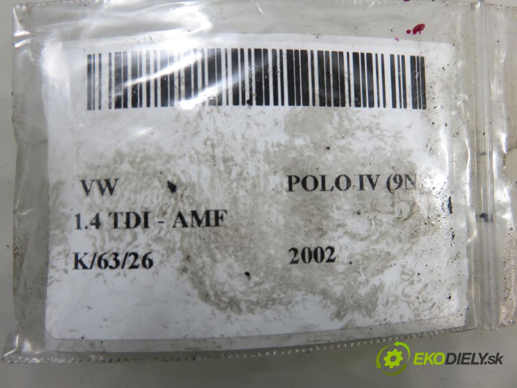 VW POLO (9N_) HB 2002 55,00 1.4 TDI PD 75 - AMF 1422,00 Lamela kotúč brzdová predný 