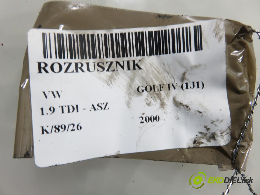 VW GOLF IV (1J1) HB 2000 96,00 1.9 TDI - ASZ 1896,00 Štartér 02M911023A ; 0001125018 ; 0001125019 (Štartér)