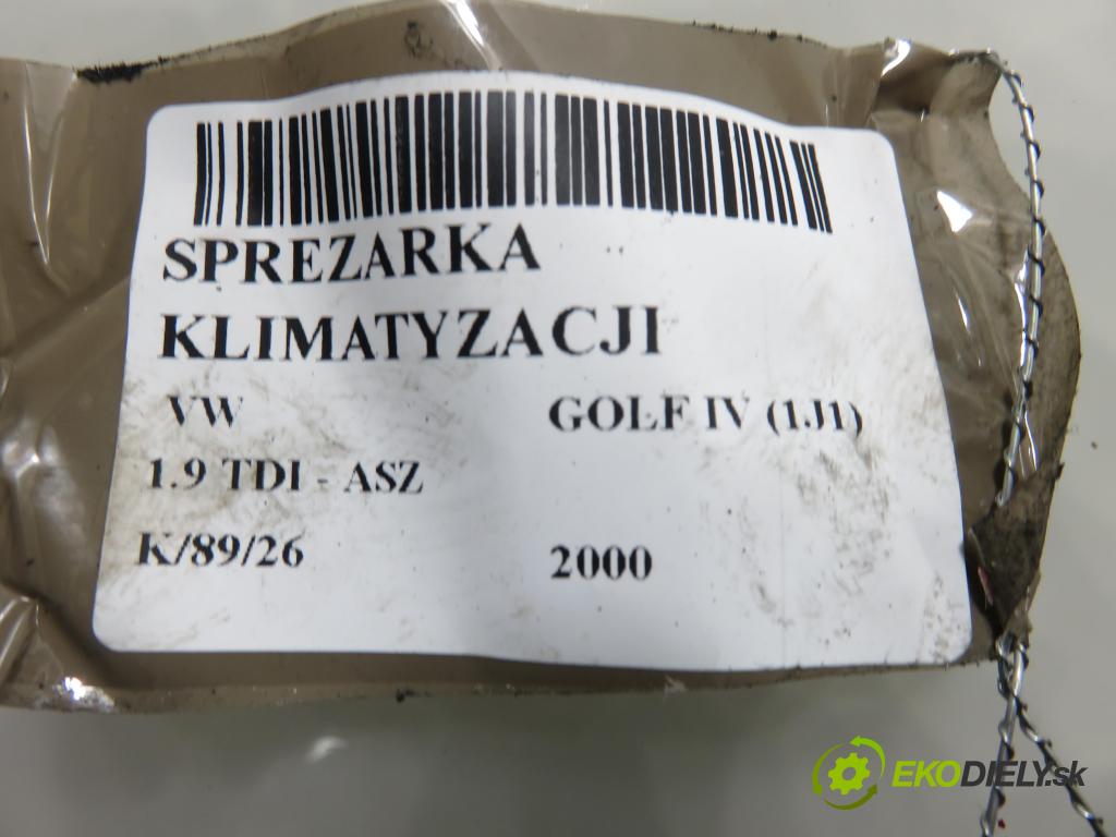 VW GOLF IV (1J1) HB 2000 96,00 1.9 TDI - ASZ 1896,00 KOMPRESOR: klimatizace 1J0820803K (Kompresor klimatizace)