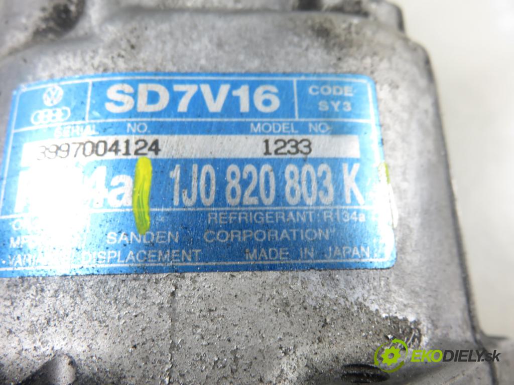 VW GOLF IV (1J1) HB 2000 96,00 1.9 TDI - ASZ 1896,00 KOMPRESOR: klimatizace 1J0820803K (Kompresor klimatizace)