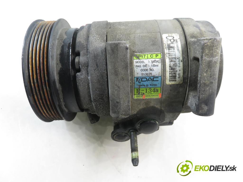 CHEVROLET CAPTIVA (C100, C140) SUV 2007 110,00 2.0 D 4WD 1991,00 KOMPRESOR: klimatizace 96629605 (Kompresor klimatizace)