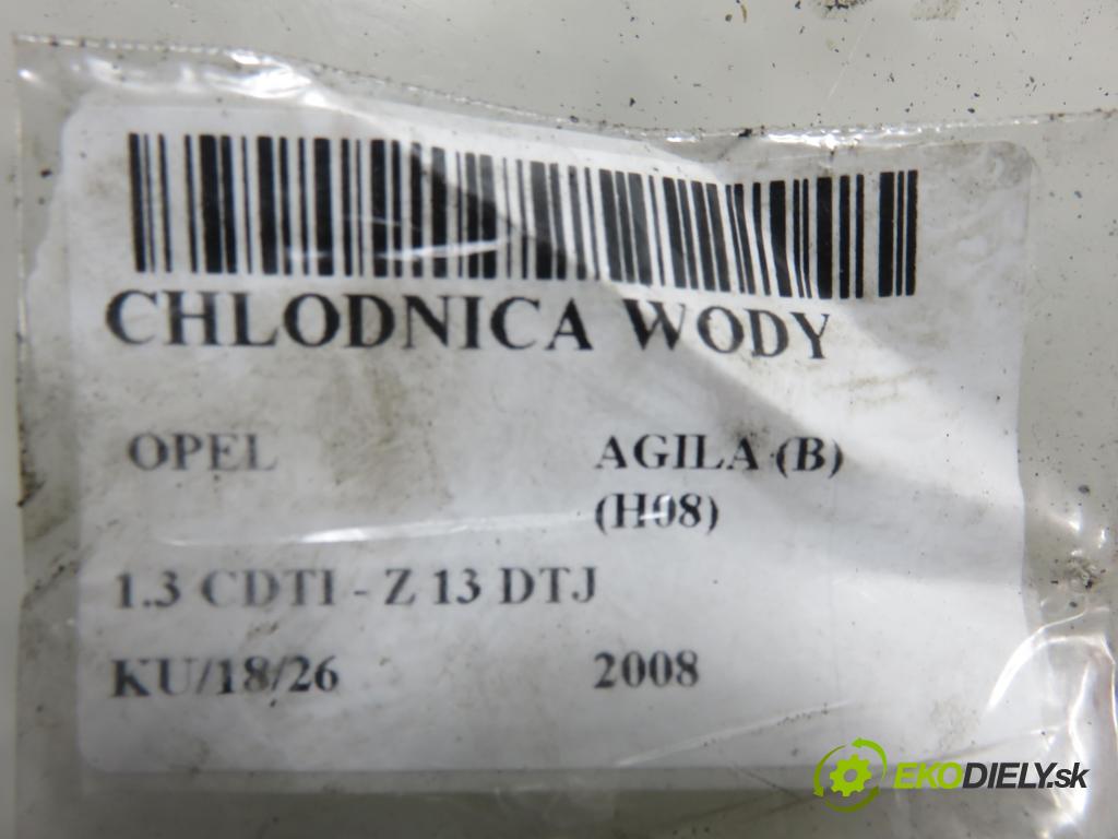 OPEL AGILA (B) (H08) HB 2008 55,00 1.3 CDTI - Z 13 DTJ 1248,00 chladič vody CZ2220003180