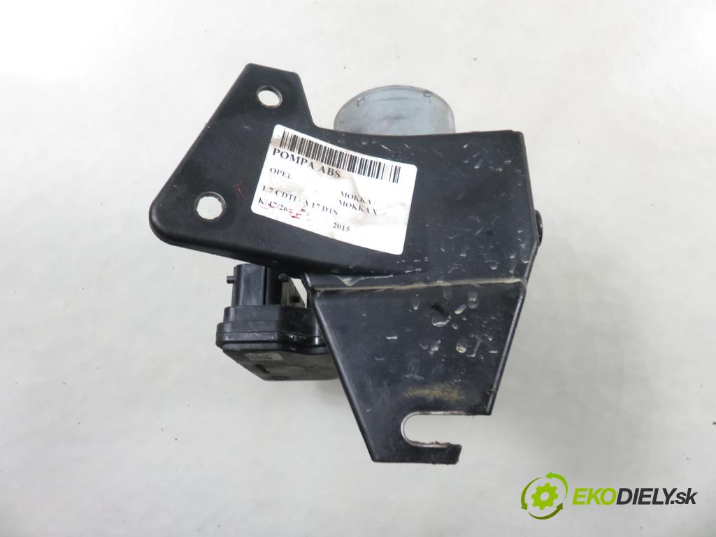 OPEL MOKKA / MOKKA X CROSSOVER 2015 96,00 1.7 CDTI - A 17 DTS 1686,00 Pumpa ABS 01090924AAA ; 94541506 ; 688250455 (Pumpa ABS)
