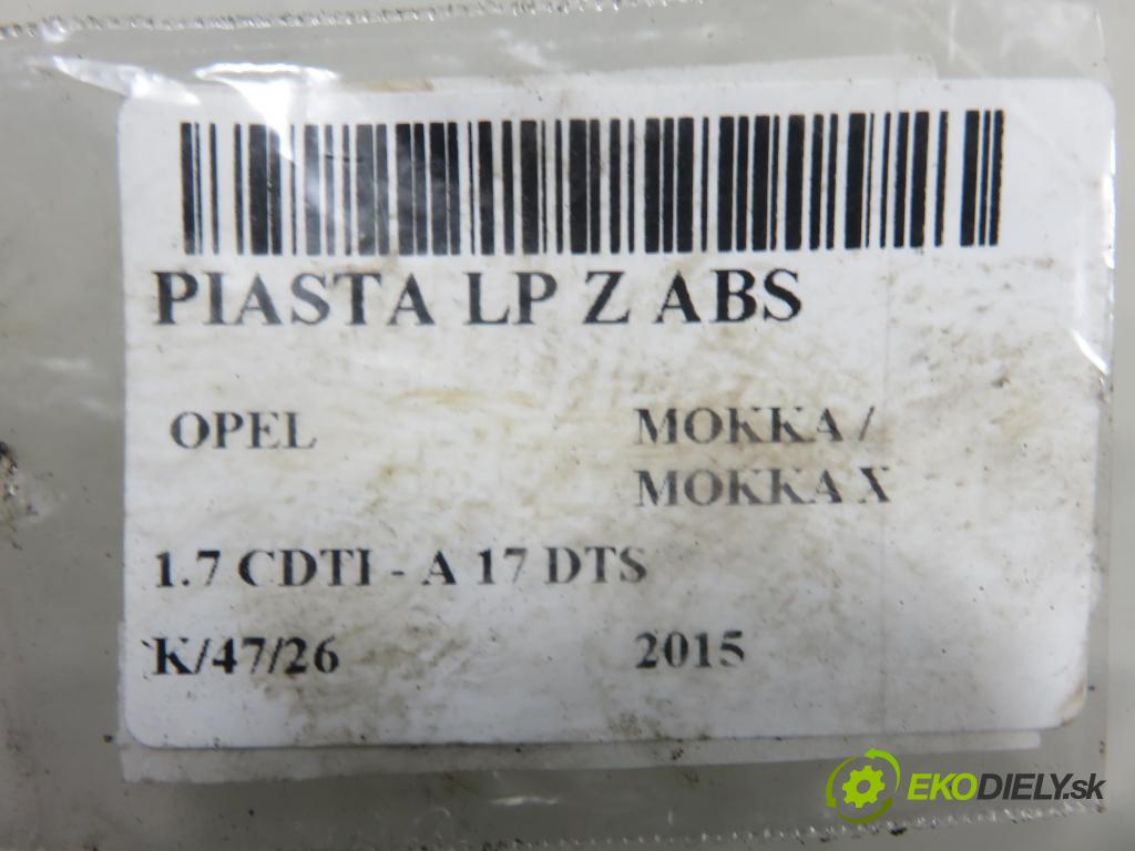 OPEL MOKKA / MOKKA X CROSSOVER 2015 96,00 1.7 CDTI - A 17 DTS 1686,00 náboj LP ABS 