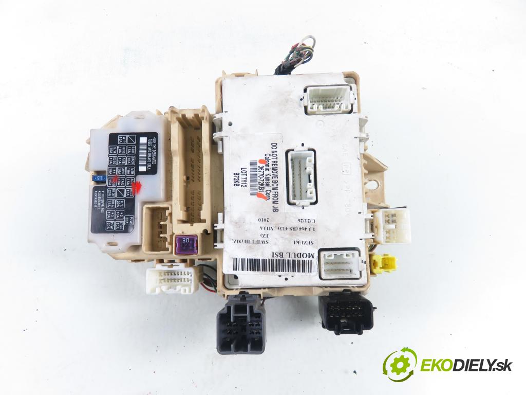 SUZUKI SWIFT III (MZ, EZ) HB 2010 68,00 1.3 4x4 (RS 413) - M13A 1328,00 MODUL BSI 3677072KB1