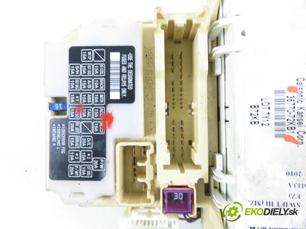 SUZUKI SWIFT III (MZ, EZ) HB 2010 68,00 1.3 4x4 (RS 413) - M13A 1328,00 MODUL BSI 3677072KB1
