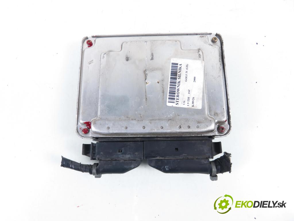 VW GOLF IV (1J1) HB 2000 96,00 1.9 TDI - ASZ 1896,00 Riadiaca jednotka Motor 038906019FG ; 0281010702
