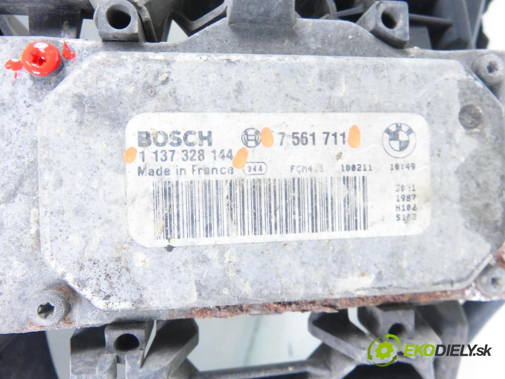 BMW 3 (E90) SEDAN 2005 95,00 318 i 129 - N46 B20 B 1995,00 ventilátor chladič PODNEBÍ / VODA 1137328144 ; 7561711 ; 0130303941