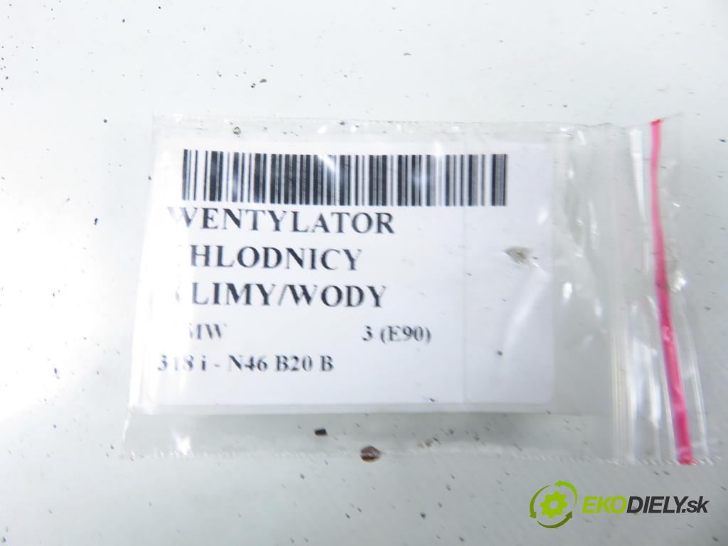 BMW 3 (E90) SEDAN 2005 95,00 318 i 129 - N46 B20 B 1995,00 ventilátor chladič PODNEBÍ / VODA 1137328144 ; 7561711 ; 0130303941