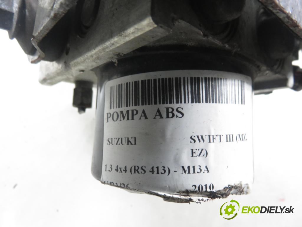 SUZUKI SWIFT III (MZ, EZ) HB 2010 68,00 1.3 4x4 (RS 413) - M13A 1328,00 Pumpa ABS 06210205774 ; 06210908133 (Pumpa ABS)