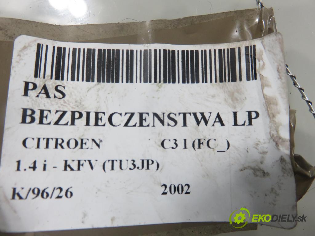 CITROEN C3 I (FC_) HB 2002 54,00 1.4 i - KFV (TU3JP) 1360,00 Držiak bezpečnostný LP 