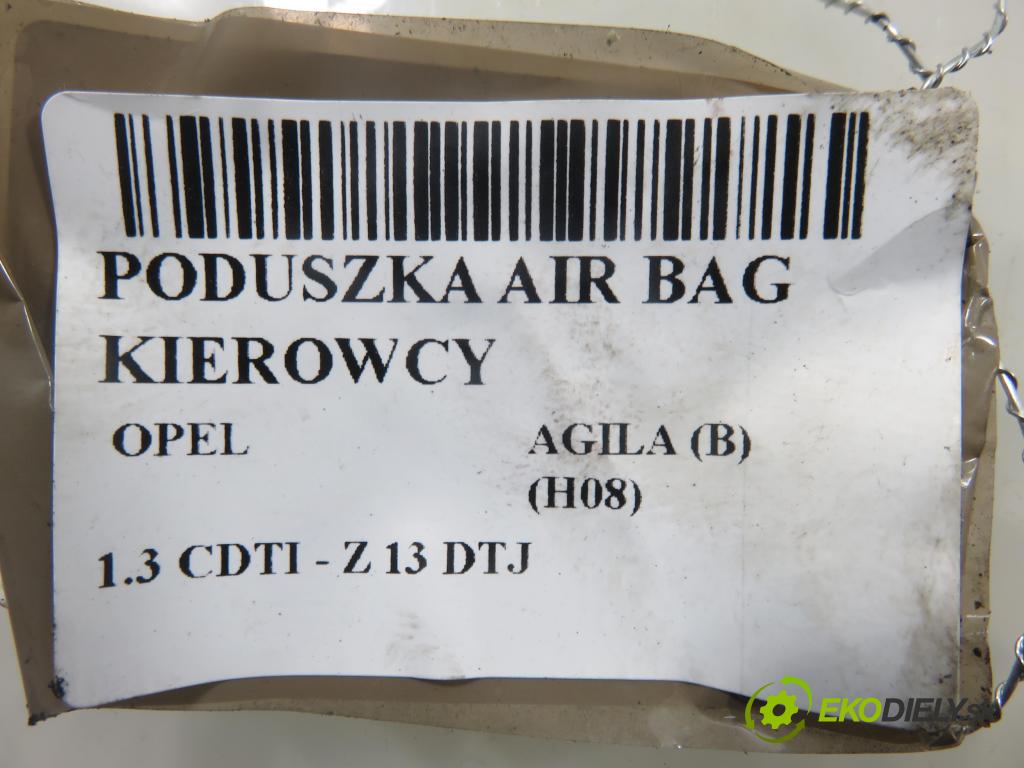 OPEL AGILA (B) (H08) HB 2009 55,00 1.3 CDTI - Z 13 DTJ 1248,00 AirBag air BAG volantu 4815052K10