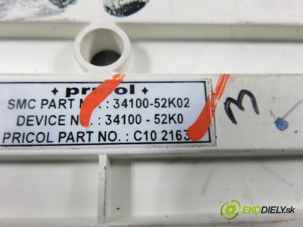 OPEL AGILA (B) (H08) HB 2009 55,00 1.3 CDTI - Z 13 DTJ 1248,00 Prístrojovka elektrický 3410052K02