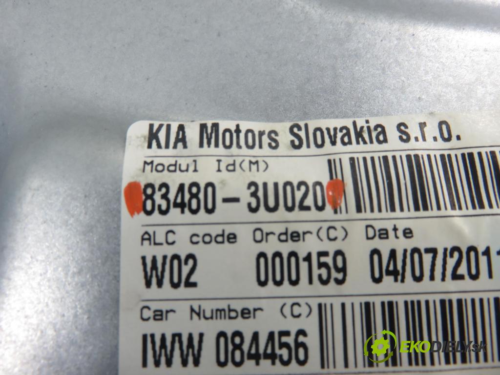 KIA SPORTAGE (SL) SUV 2011 100,00 2.0 CRDi AWD 136 - D4HA 1995,00 Mechanizmus okien PTE 834803U020