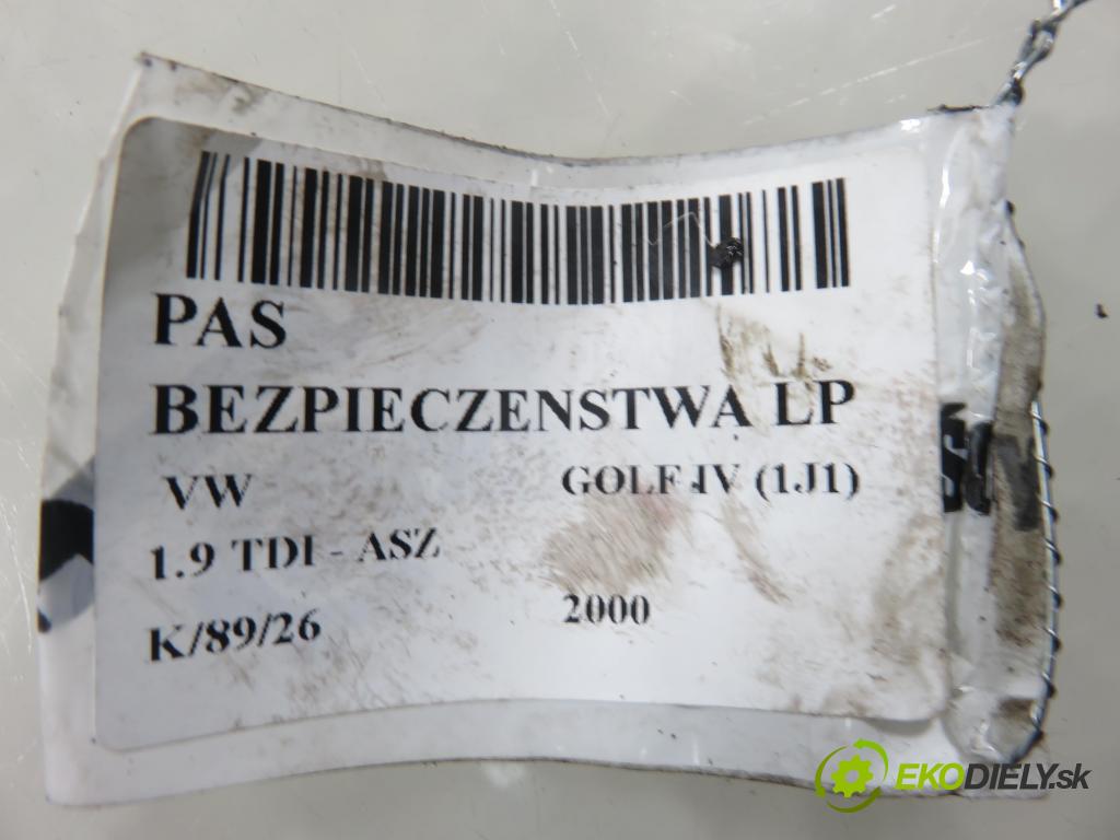 VW GOLF IV (1J1) HB 2000 96,00 1.9 TDI - ASZ 1896,00 Držiak bezpečnostný LP 1J4857705AA ; 330016956
