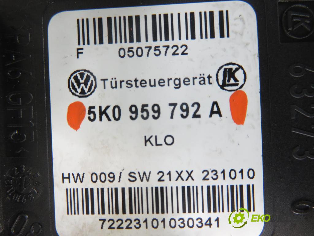 VW TIGUAN (5N_) SUV 2011 103,00 2.0 TDI 4motion - CFFB 1968,00 Mechanizmus okien 5K0959792A ; 5N1837730E ; 5N0959702E