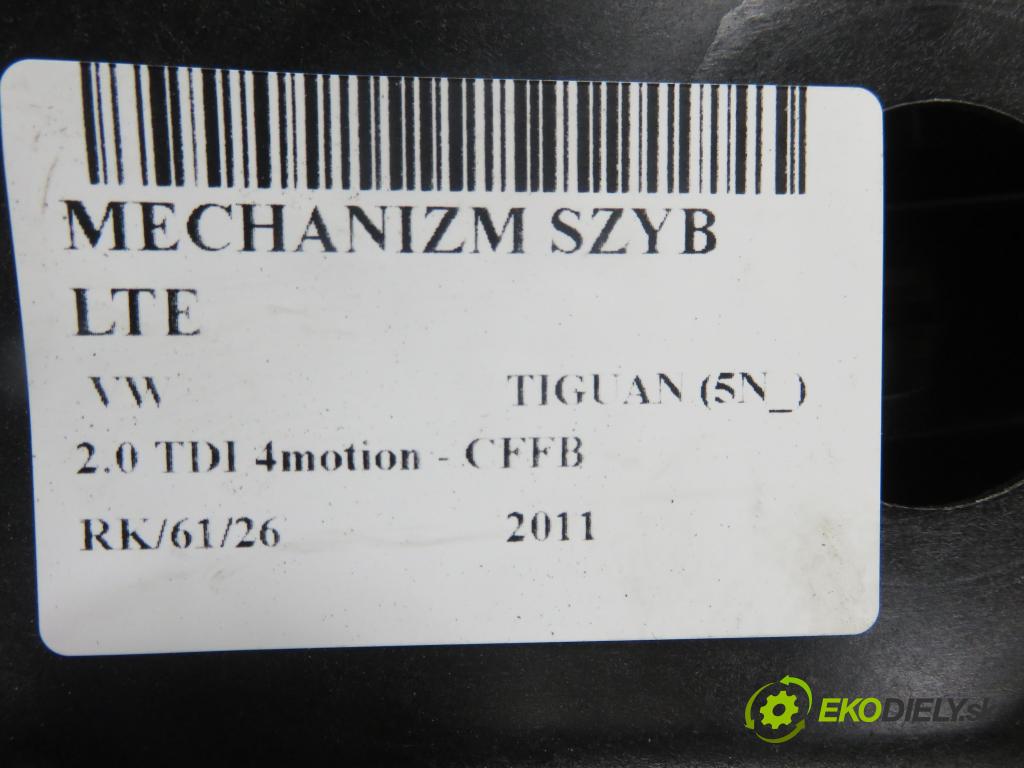 VW TIGUAN (5N_) SUV 2011 103,00 2.0 TDI 4motion - CFFB 1968,00 Mechanizmus okien 5N0839729M ; 5N0959703D